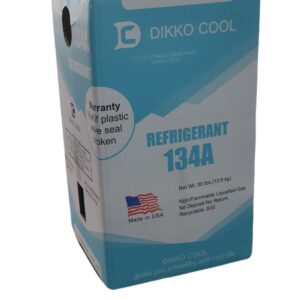 Dikko Cool R-134a Refrigerant Gas 13.6 kg Cylinder for Commercial & Automotive AC
