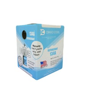 Dikko Cool R-134a Refrigerant 3 kg Portable Cylinder for AC & Refrigeration