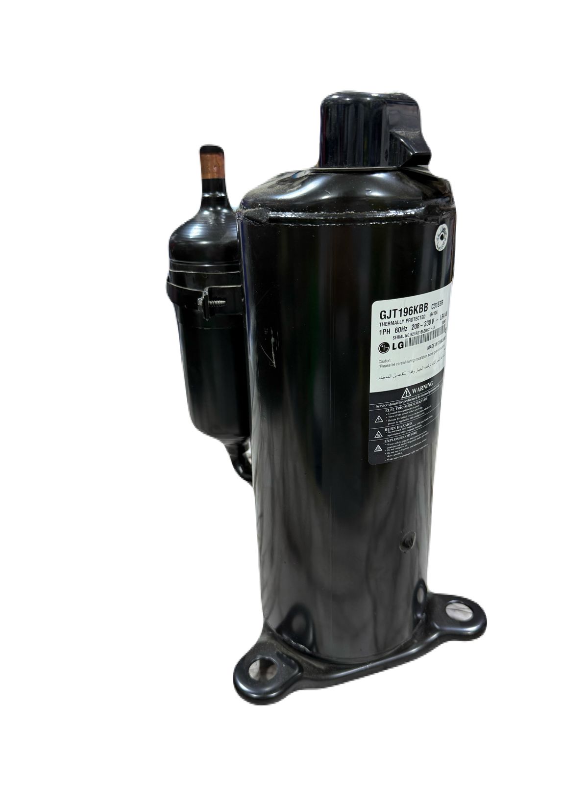 LG Rotary Compressor 18,000 BTU – energy-efficient and durable AC compressor.