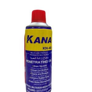 Kana KN-40 Multi-Use Spray Made in China – lubricating and rust prevention oil.