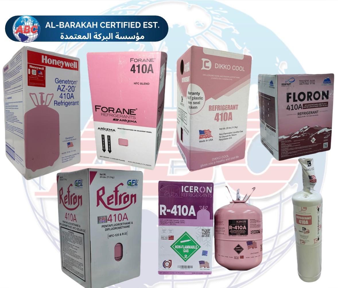 R410A refrigerant cylinder for residential and commercial air conditioning